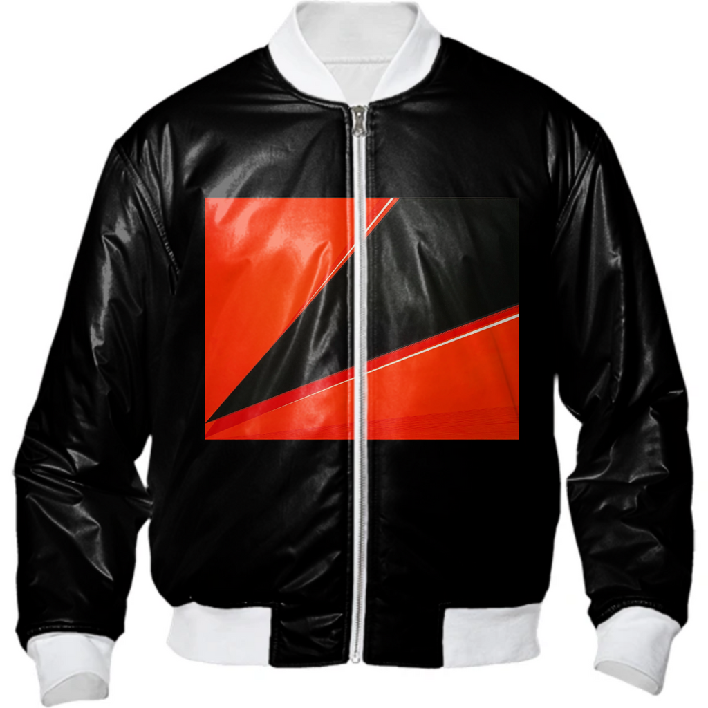 Letendre Bomber Red and Black