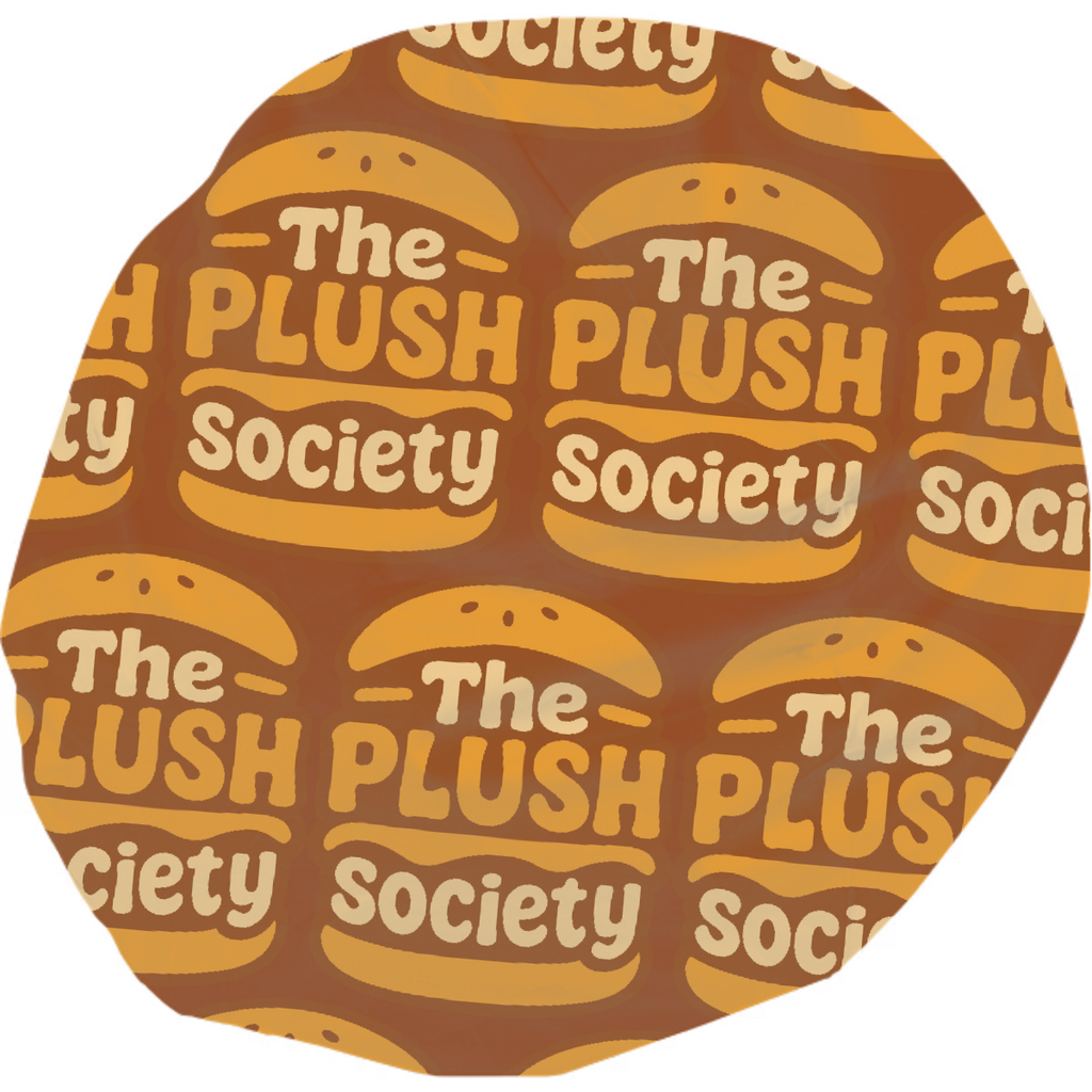the plush society bean bag