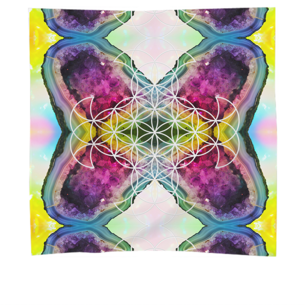 Amethyst Geode Scarf 01