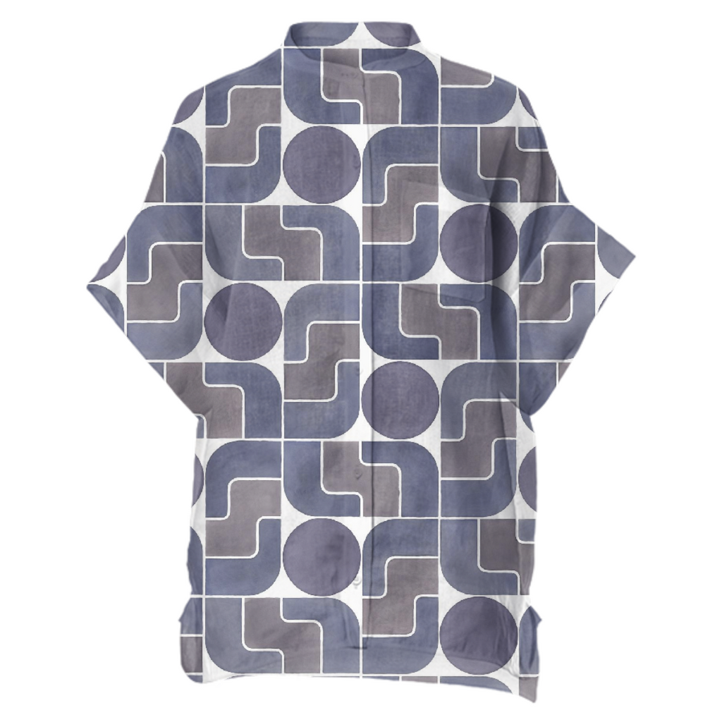 Monte Albán Mod boxy linen shirt by Frank-Joseph