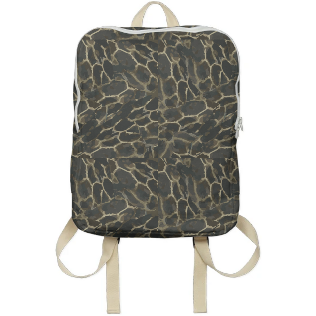 Turtle - animal print backpack