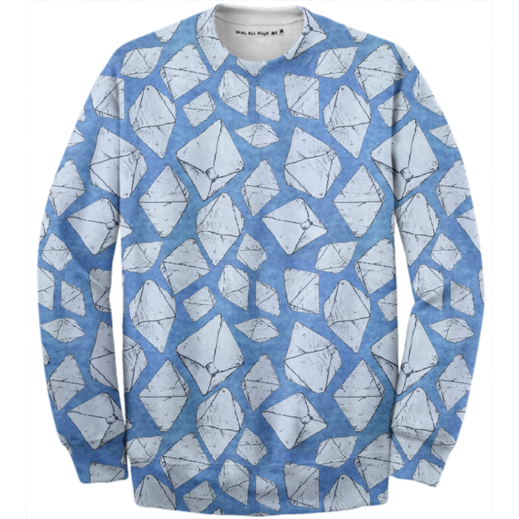 Blue Fluorite Sweatshirt StitchPrism