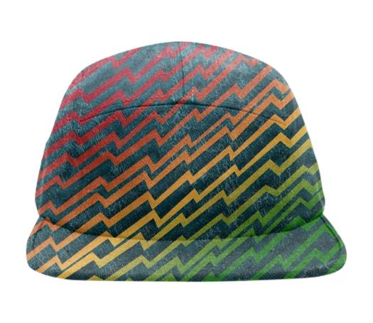 Rainbow Zig Zag BB Hat