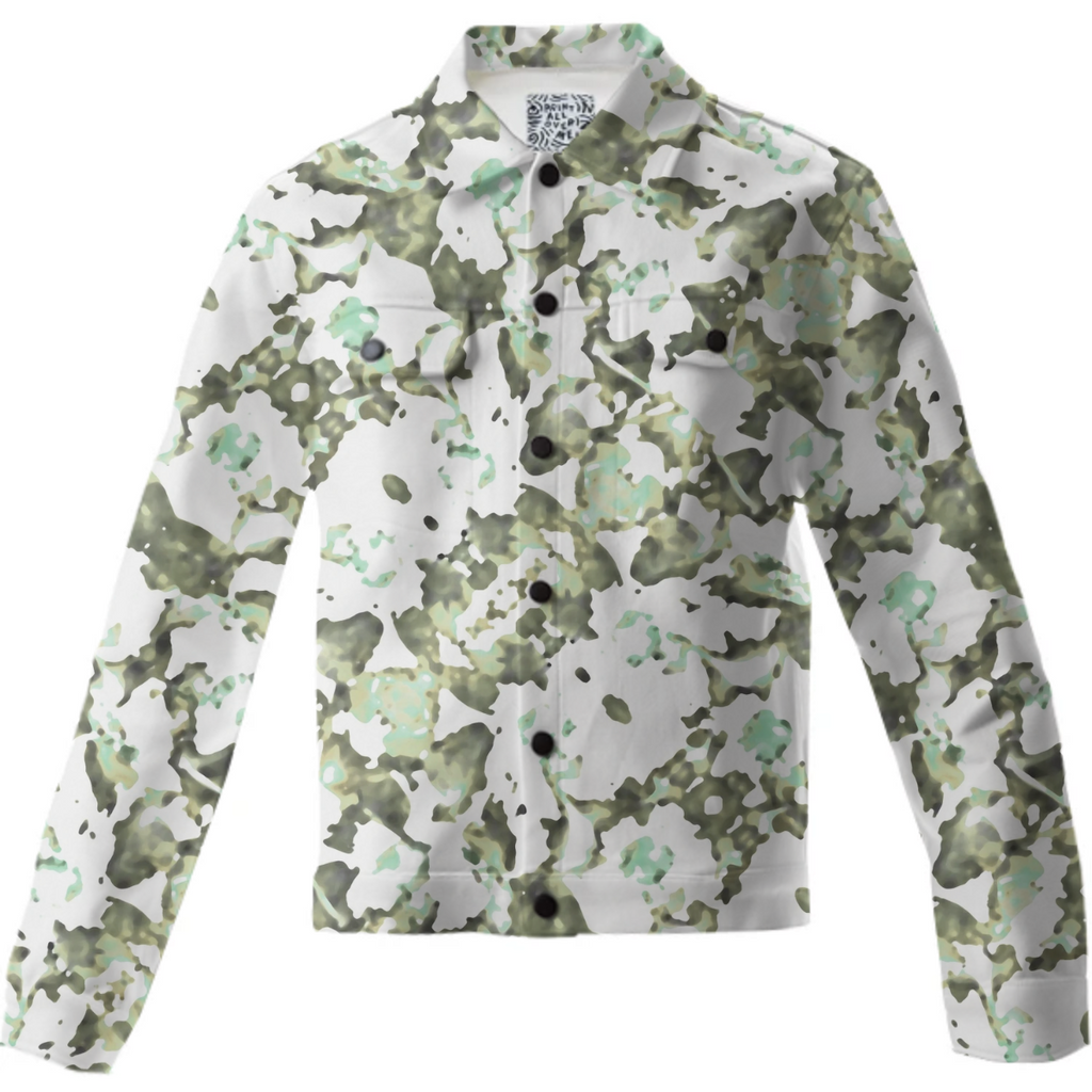 Modern Abstract Camo Print Pattern