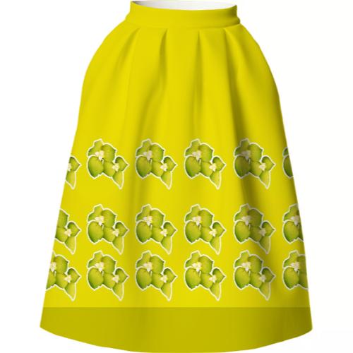 Floral Sunshine VP Neoprene Full Skirt