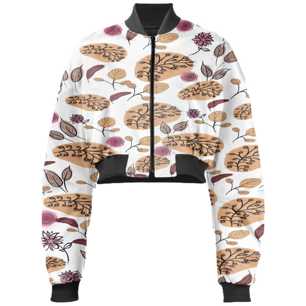 Bohemian Roses and leafs