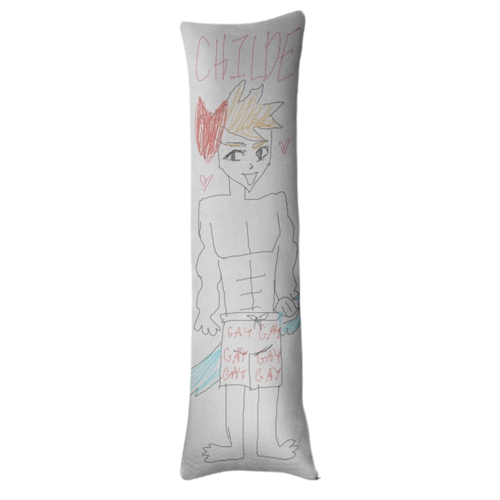 Childe body pillow