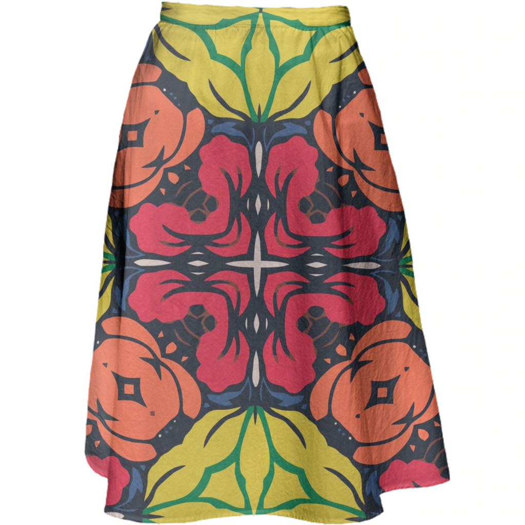 retro pop skirt