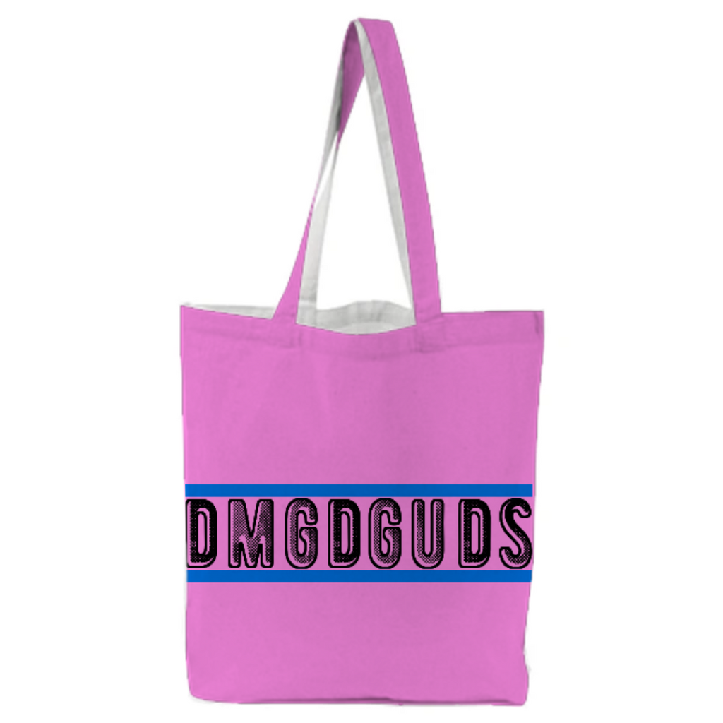 DMGD TOTE PiNK/BLUE STRiPE