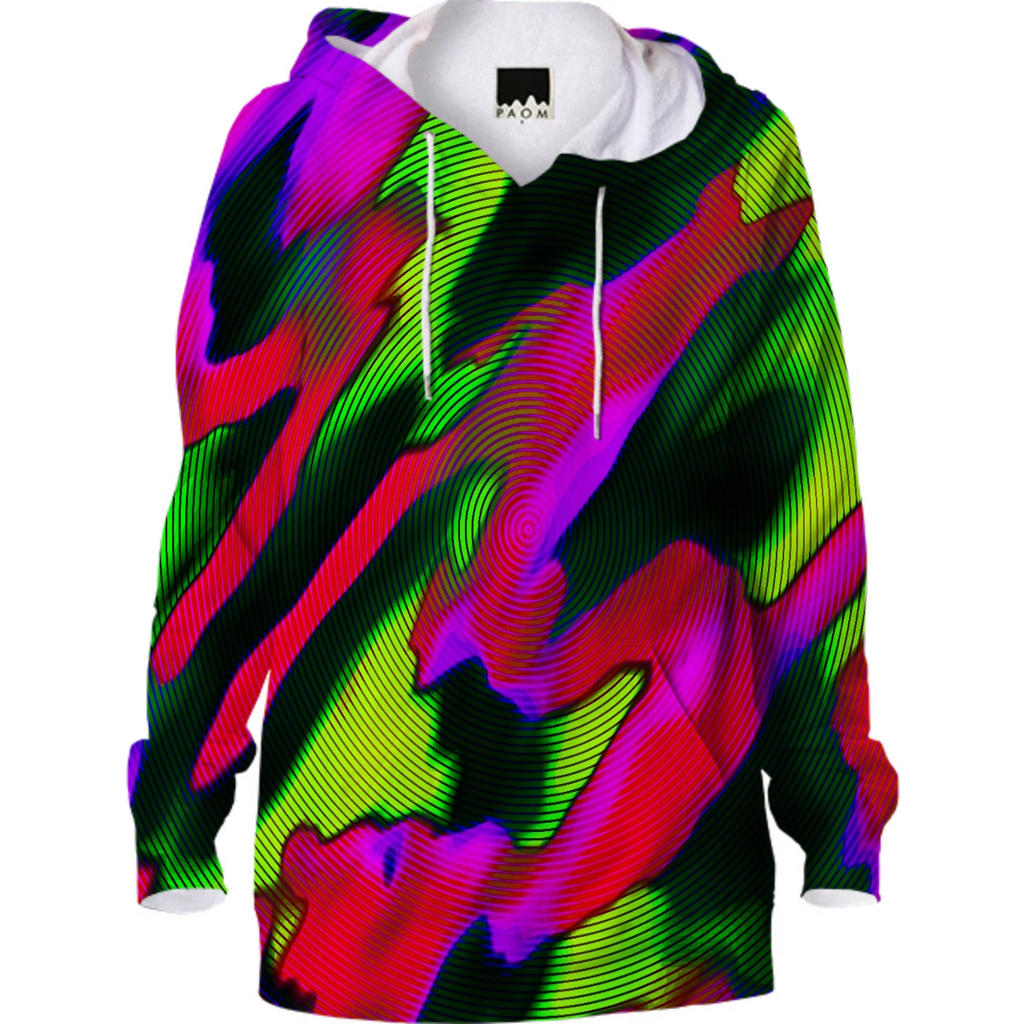 Brain static hoodie