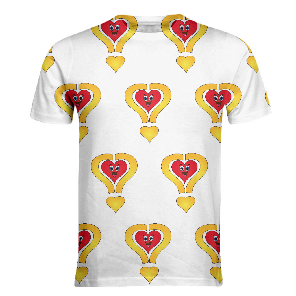 heart question mark t shirt