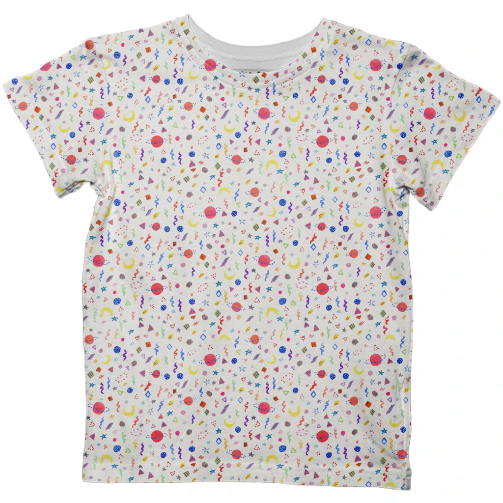 Space Confetti Kids Tee