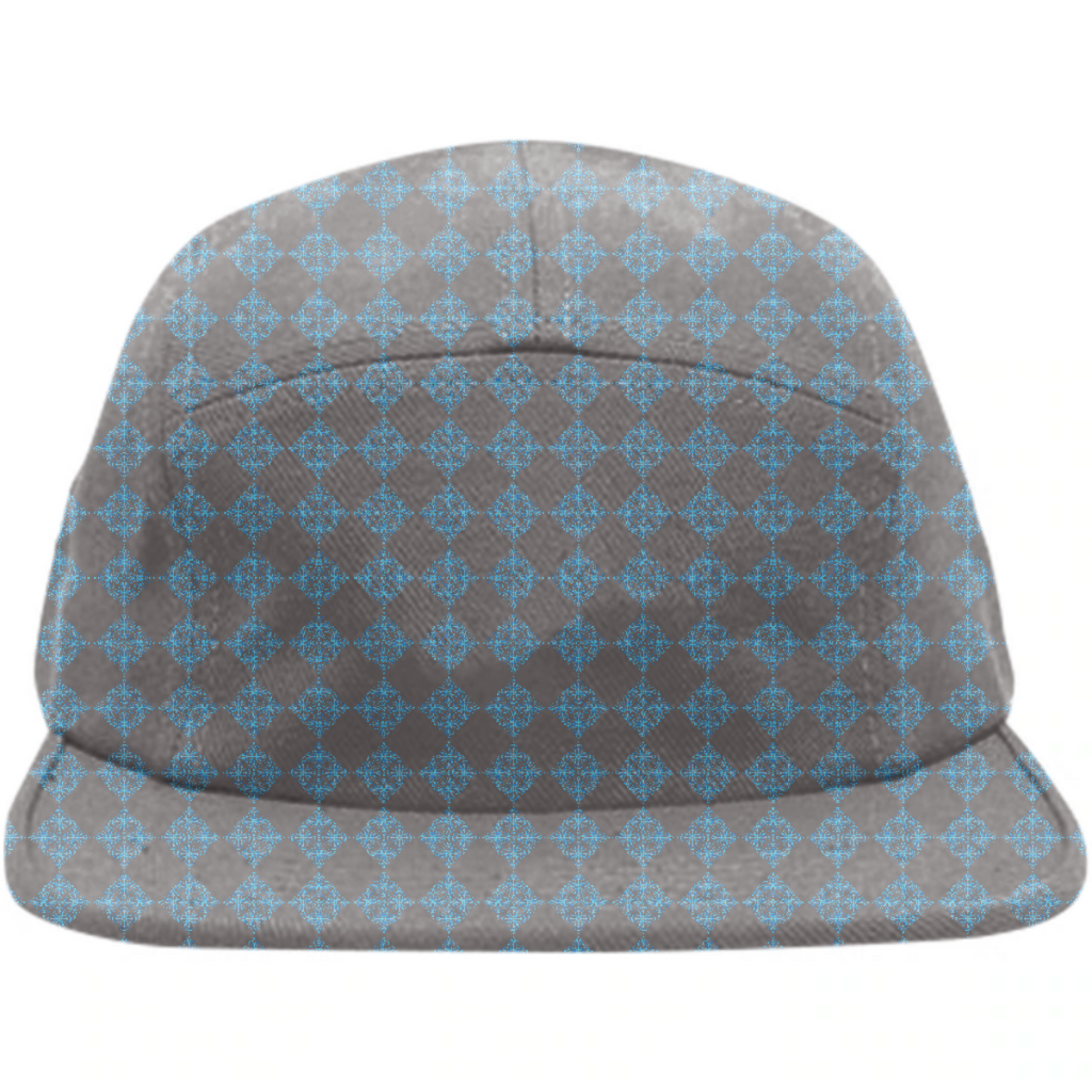 Blue Shapes Pattern