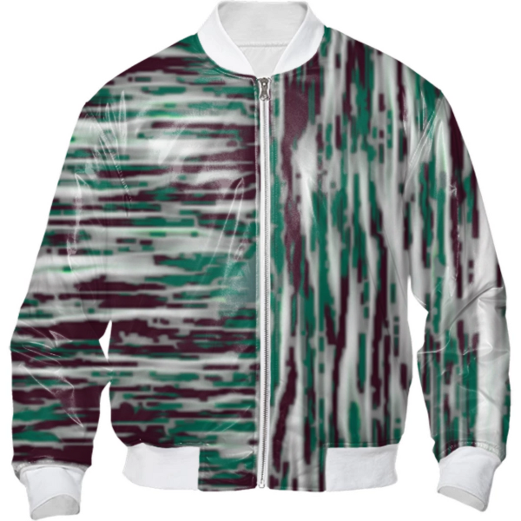 lilac green lengthwise cross