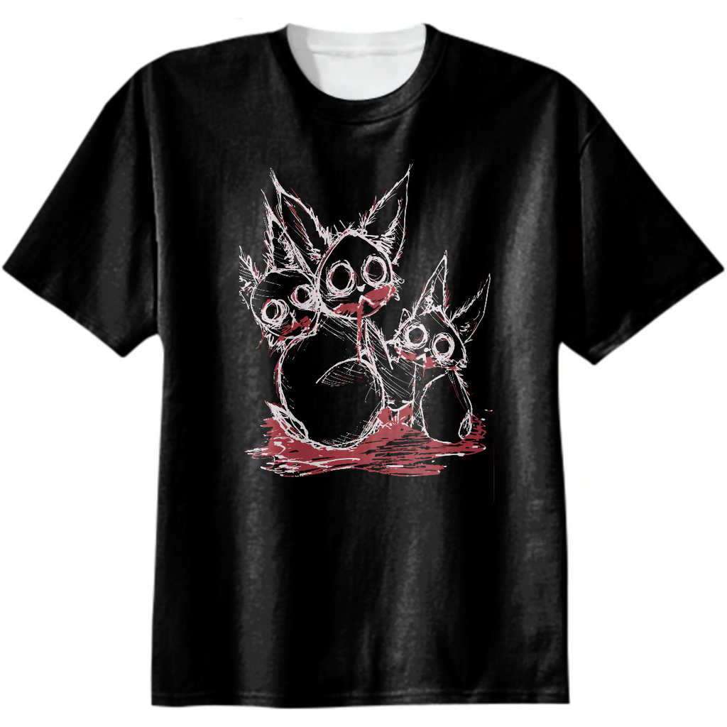 Creepy cute bunnies bloody killers shirt