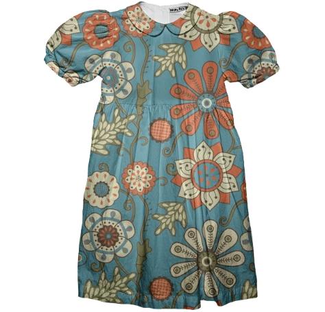 Vintage flower dress