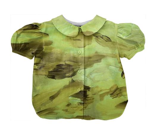 Sunflower Kids Blouse by Amanda Laurel Atkins