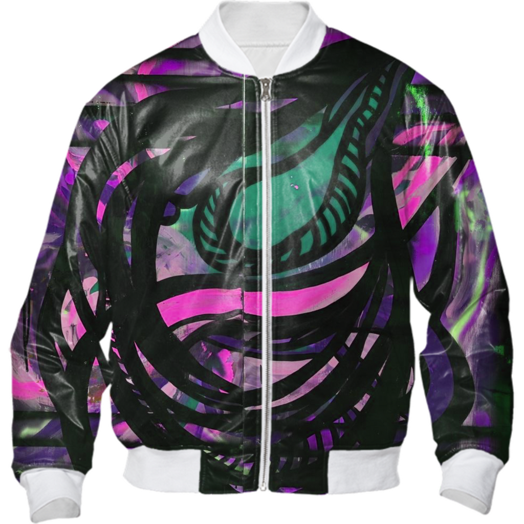 Bold Abstract Bomber