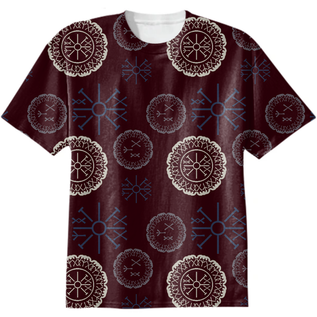 mystical geometrical occult ornament