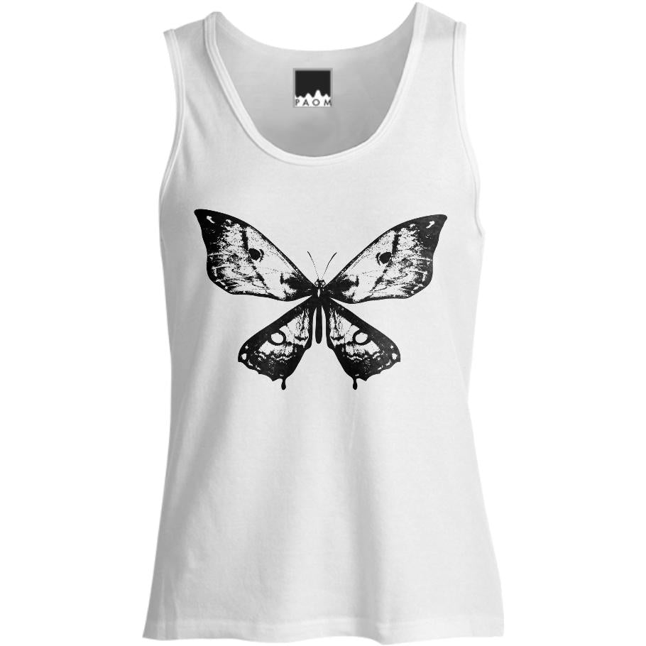 DESIGNERS VINTAGE TSHIRT WITH BUTTERFLY