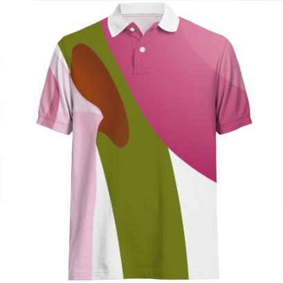 Men s Camouflage Polo PINK