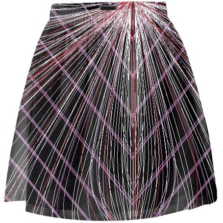 Purple Web Mini Skirt by LadyT Designs