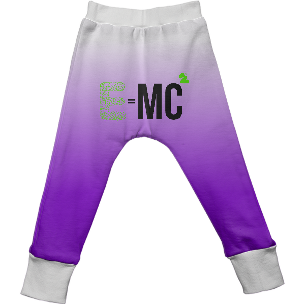 E=MC2 Purple drop pant