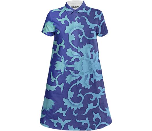 Chinese Motifs in blue