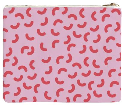 Red Macaroni Clutch