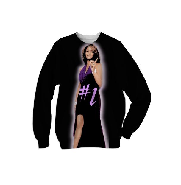 Whitney Houston Custom Sweatshirt