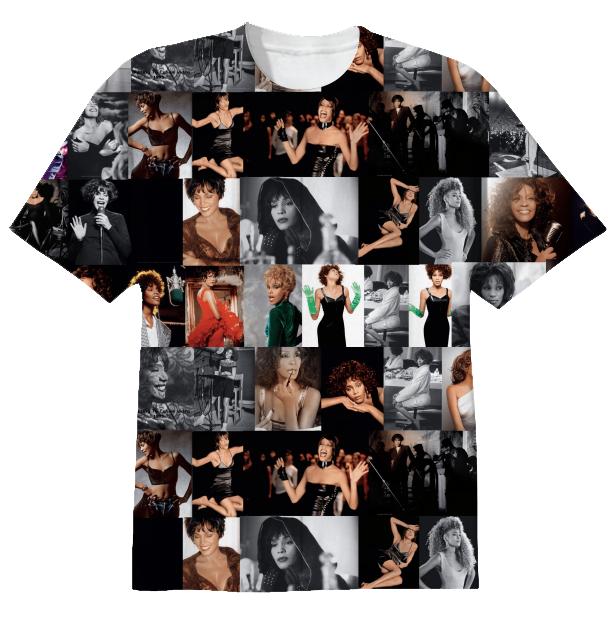 Whitney Houston Tshirt Tribute To An Icon