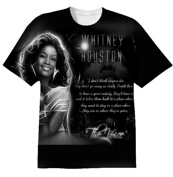 Whitney Houston Custom Tshirt INSPIRATION