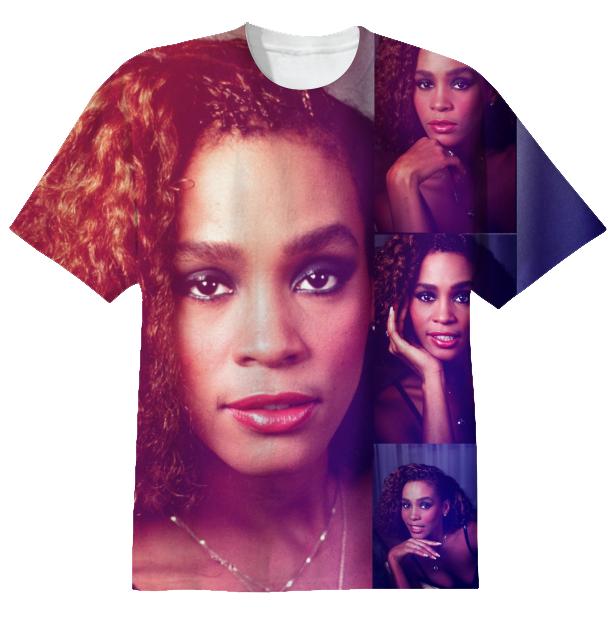Whitney Houston Custom Be YOUNG Tshirt