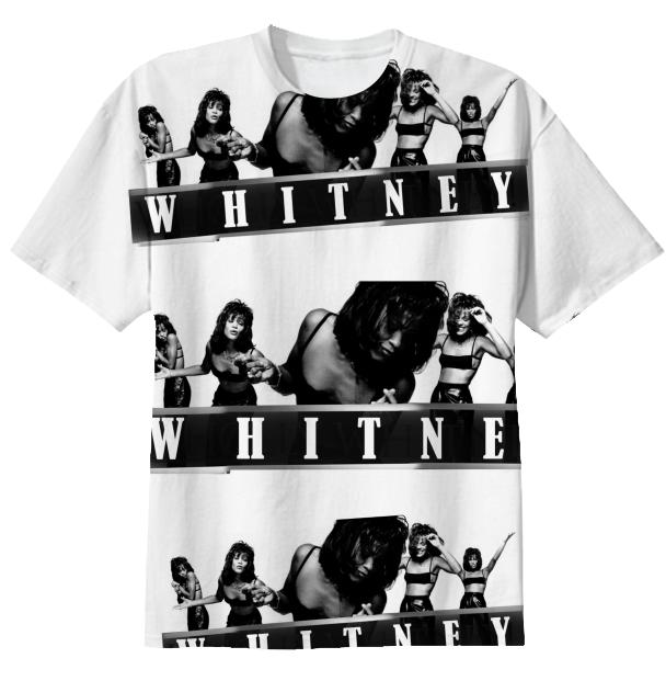 Whitney Houston Custom PARTY Tshirt