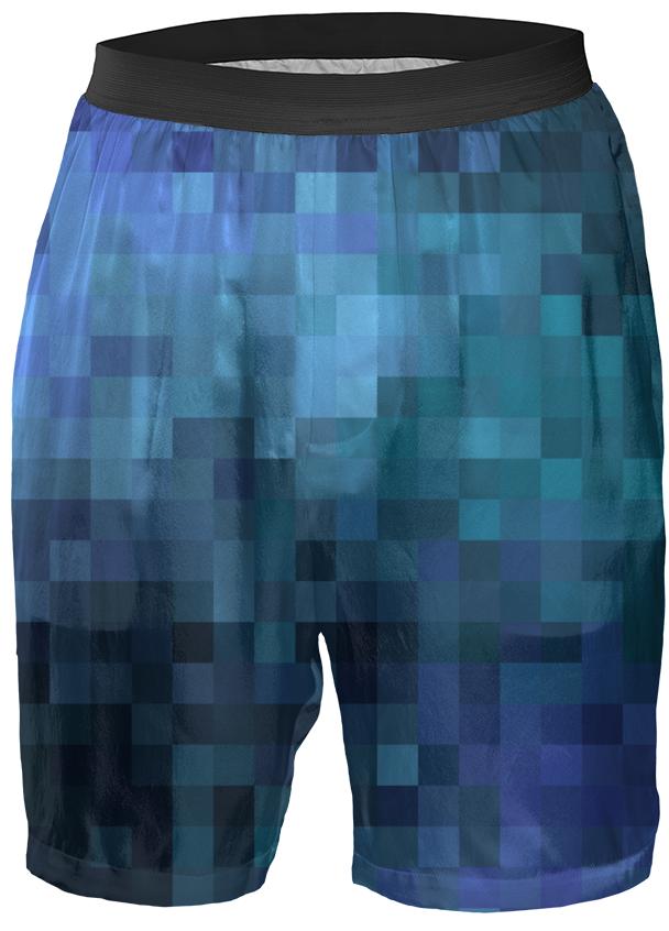 Blue Pixels Boxers