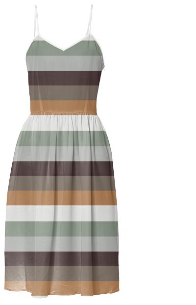 Mori Stripes Dress