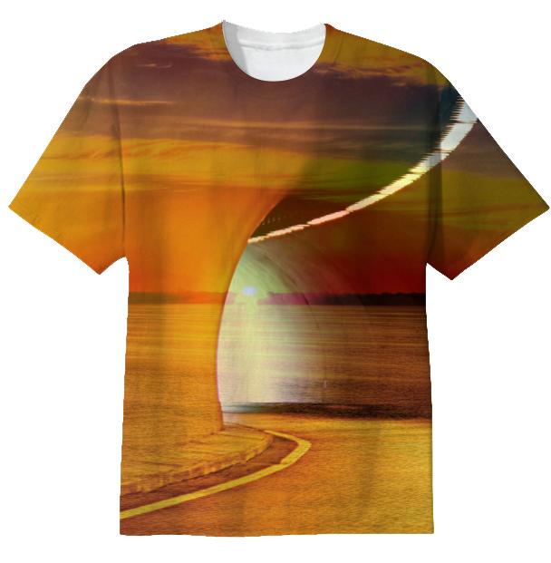 Sunset Tunnel T shirt