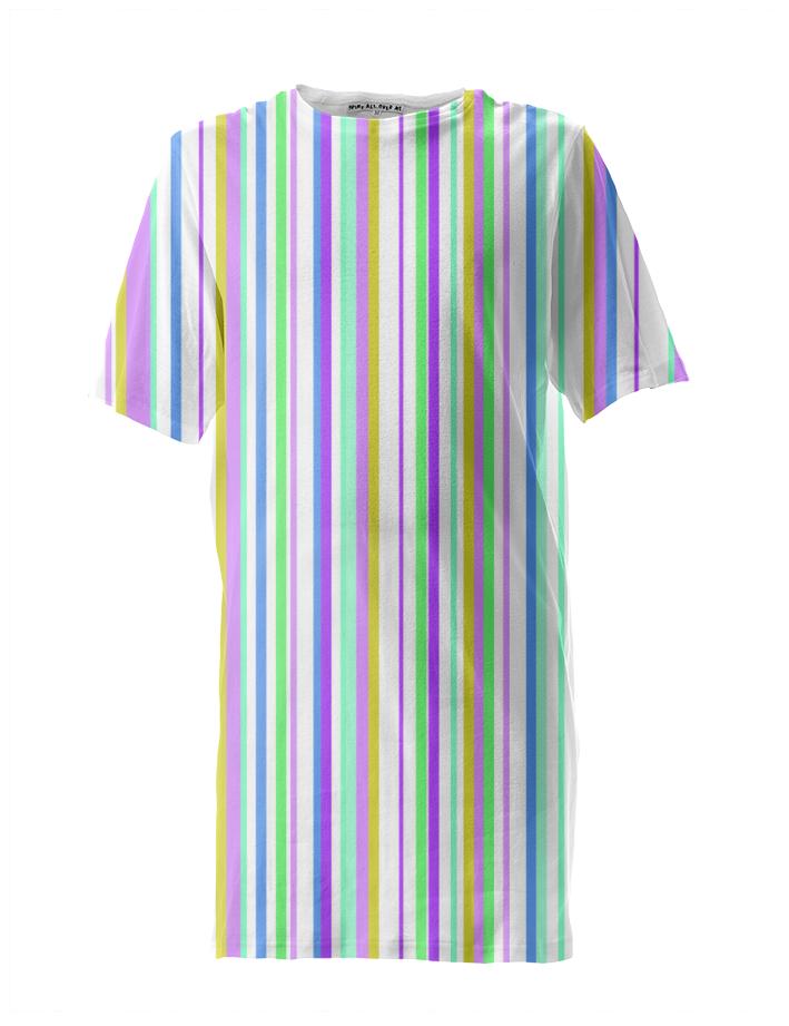 Striped Tall T Shirt 3