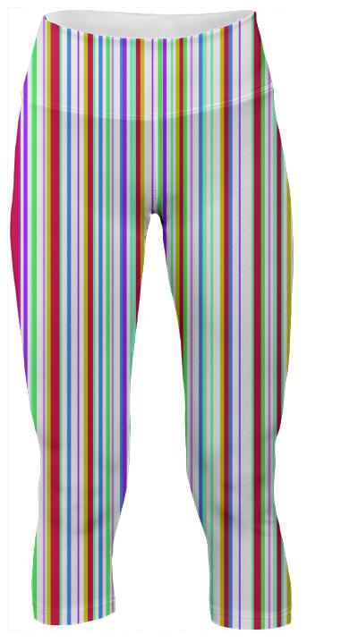Striped Yoga Pants