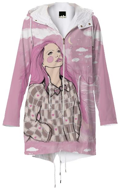 miilkart rain love raincoat