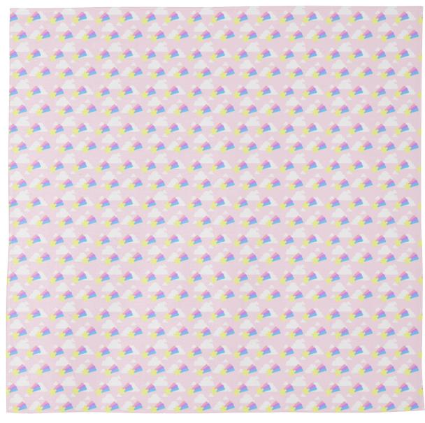 Sky Tumblr Doodle Art Bandana