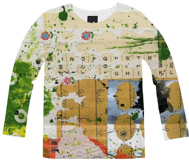 Abstract Tumblr Long Sleeve Shirt