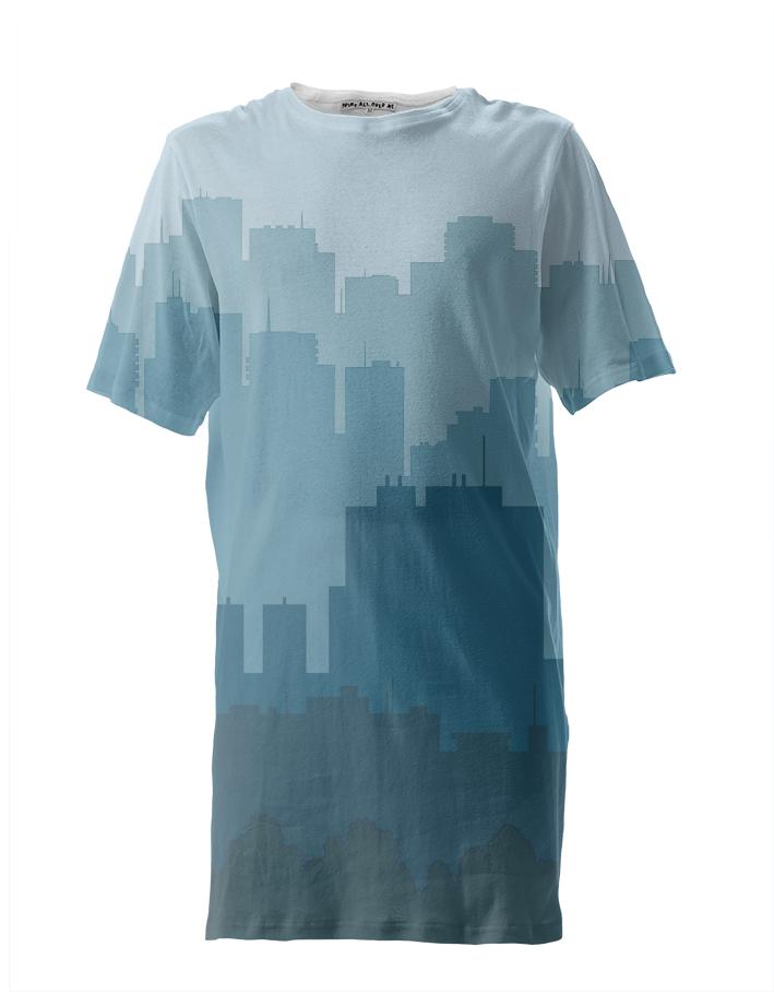 Abstract Tall Tee
