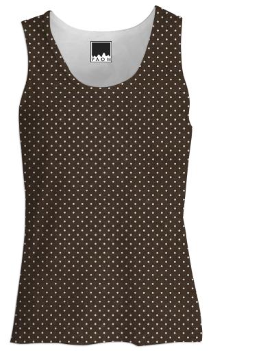 Polka Dot Tank Top Women