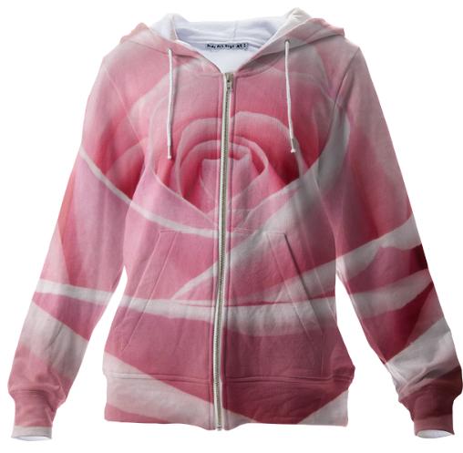 Pink Zip Up Hoodie