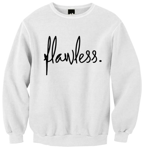 Doodle Art Ribbed Sweatshirt