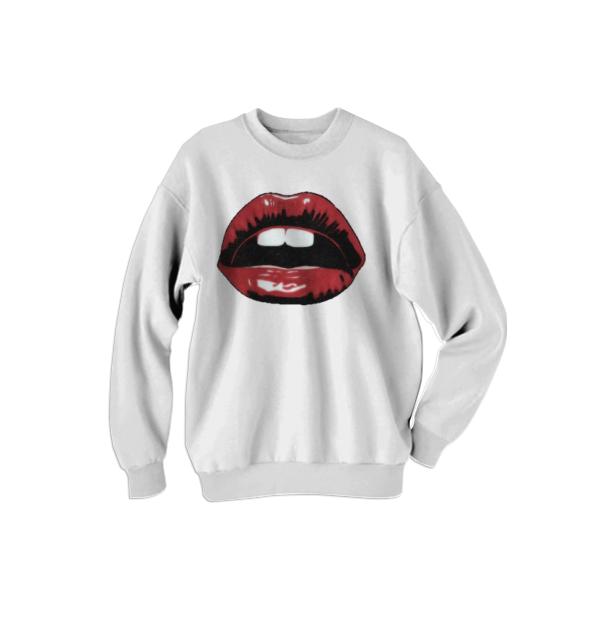 Lips Doodle Sweatshirt