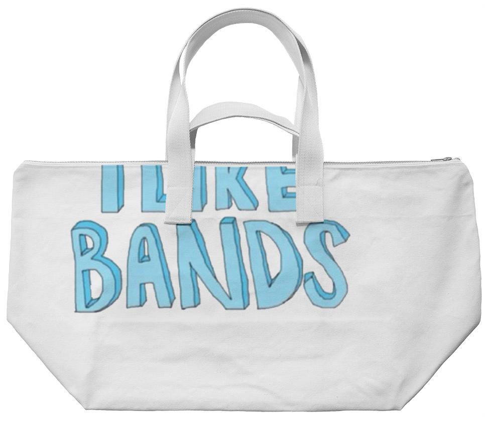 I Like Bands Tumblr Art Weekend Bag