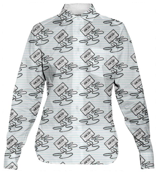 UNRAVELLED CASSETTE TAPES