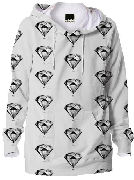 SPINING BLACK AND WHITE DIAMONDS